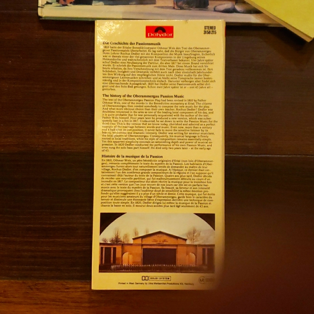 PASSION PLAY Oberammergau - 1980 Bundle - TableTop Book/Text Book/Audio Cassette - Picture 6 of 14
